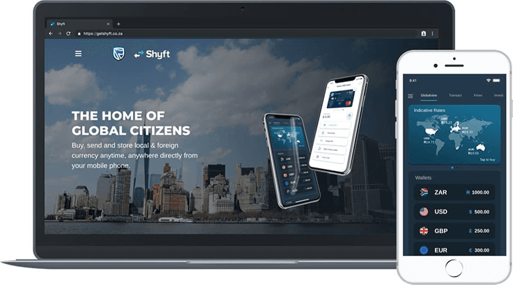 Shyft website - The home of global citizens