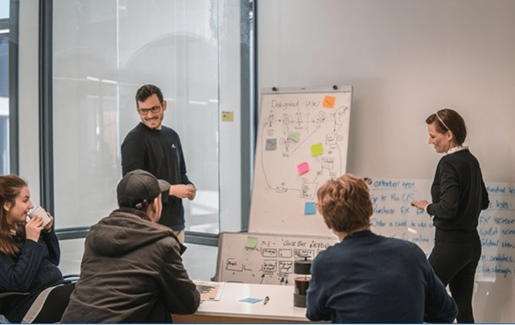 Ideation workshop with the client team
